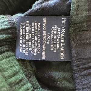 Polo by Ralph Lauren Pants - Men’sPolo Ralph Lauren Green Flannel Pajama Pants Polo by Ralph Lauren Pants - Men’sPolo Ralph Lauren Green Flannel Pajama Pants
